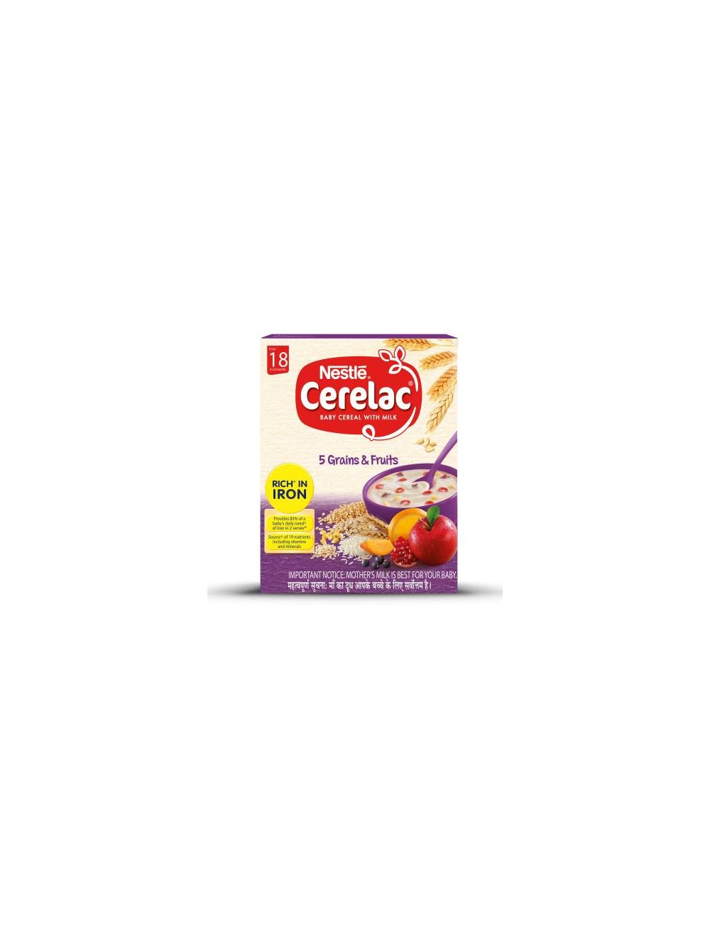 Nestle Cerelac Stage 5 Grains and Fruits