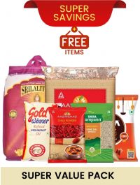 Super Value Pack-Groundnut Oil and Staples